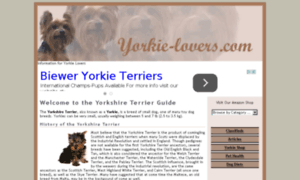 Yorkie-lovers.com thumbnail