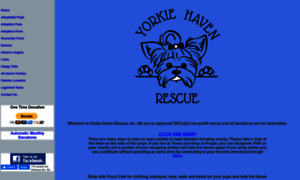 Yorkiehavenrescue.com thumbnail