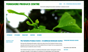 Yorkshireproducecentre.wordpress.com thumbnail