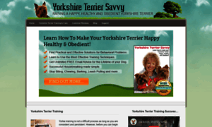 Yorkshireterriersavvy.com thumbnail