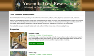 Yosemitewestreservations.com thumbnail