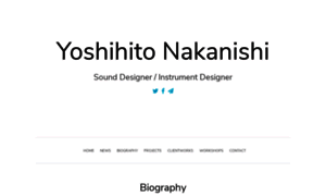 Yoshihito-nakanishi.com thumbnail