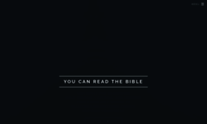 Youcanreadthebible.com thumbnail