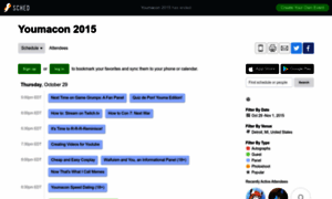 Youmacon2015.sched.org thumbnail