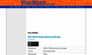 Youneed.co.za thumbnail