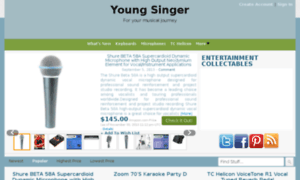 Young-singer.com thumbnail