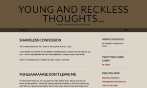Youngandrecklessthoughtx.wordpress.com thumbnail