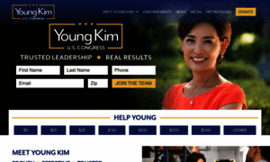 Youngkimforcongress.com thumbnail