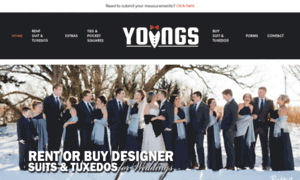 Youngsformalwear.com thumbnail