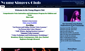 Youngsingersclub.com thumbnail