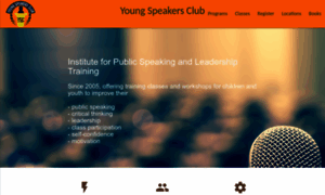 Youngspeakersclub.net thumbnail