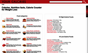 Your-calories.com thumbnail