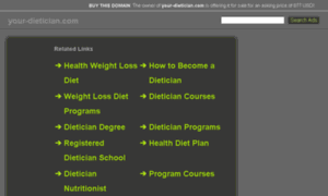 Your-dietician.com thumbnail