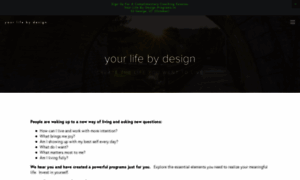 Your-life-by-design.com thumbnail