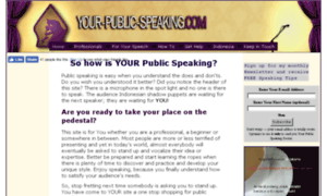 Your-public-speaking.com thumbnail