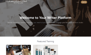 Your-writer-platform.teachable.com thumbnail