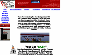 Yourcarspecialists.com thumbnail