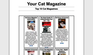 Yourcatmagazine.com thumbnail