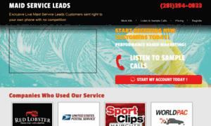 Yourcleaningserviceleads.com thumbnail