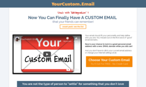 Yourcustom.email thumbnail