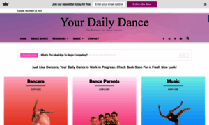 Yourdailydance.com thumbnail