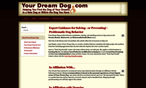 Yourdreamdog.com thumbnail