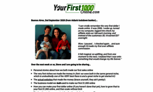 Yourfirst1000online.com thumbnail