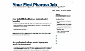 Yourfirstpharmajob.com thumbnail