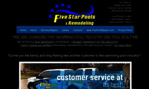 Yourfivestarpools.com thumbnail