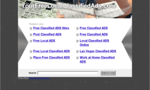 Yourfreelocalclassifiedads.com thumbnail