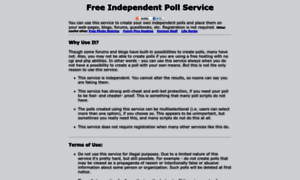 Yourfreepoll.com thumbnail