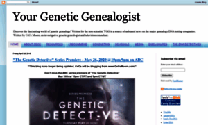 Yourgeneticgenealogist.com thumbnail