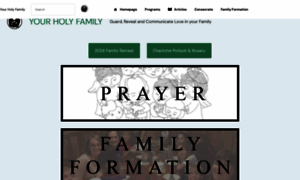 Yourholyfamily.org thumbnail