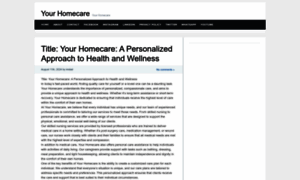 Yourhomecare.cf thumbnail