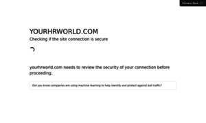 Yourhrworld.com thumbnail