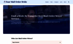 Yourmailorderbride.com thumbnail