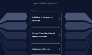 Yourmandsviews.com thumbnail
