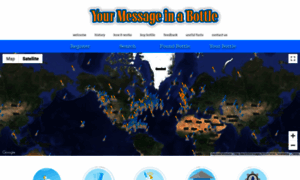 Yourmessageinabottle.com thumbnail