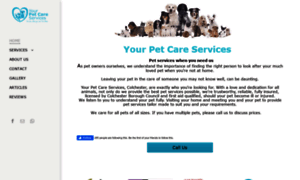 Yourpetcareservices.co.uk thumbnail