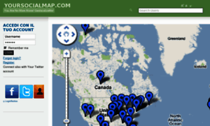 Yoursocialmap.com thumbnail