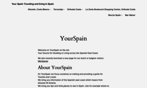 Yourspain.net thumbnail