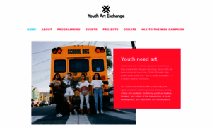 Youthartexchange.org thumbnail