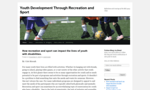 Youthdevelopmentthrurecreation.wordpress.com thumbnail