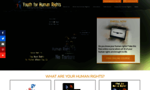 Youthforhumanrights.ie thumbnail