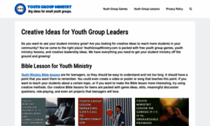 Youthgroupministry.com thumbnail
