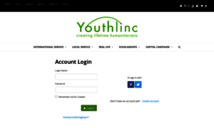 Youthlinc.z2systems.com thumbnail