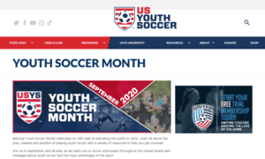 Youthsoccermonth.org thumbnail