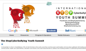 Youthsummit.stopcyberbullying.org thumbnail