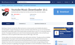 Youtube-music-downloader.software.informer.com thumbnail