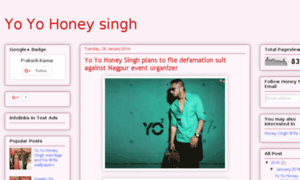 Yoyohoney-singh.com thumbnail